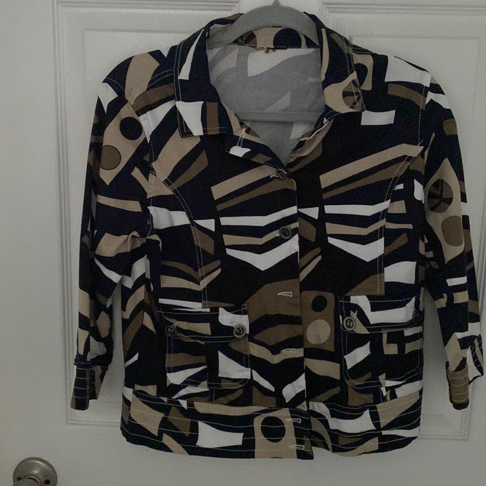 Sportelle jacket/blazer with three quarter length sleeves